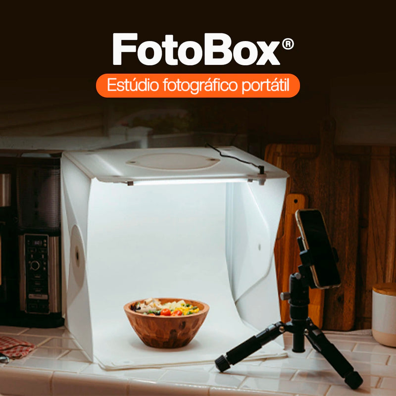 FotoBox - Estúdio fotográfico portátil
