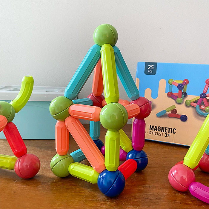 Magnetic Toy - Blocos Magnéticos | BRINDE EXCLUSIVO 🔥