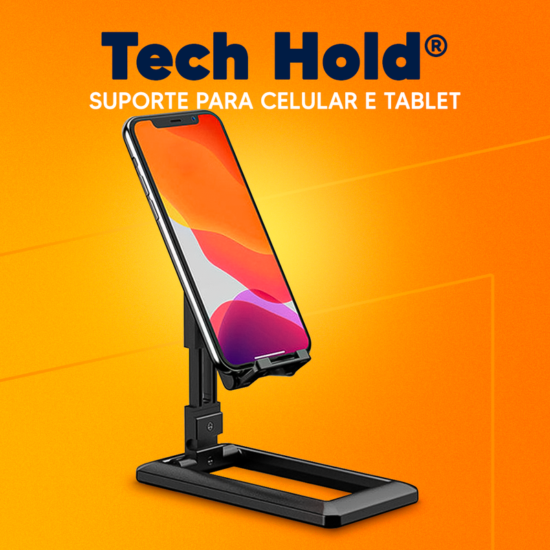 Tech Hold - Suporte para celular e tablet universal
