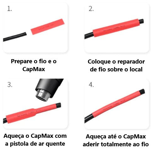 CapMax - Kit Reparador de Fios | LOTE PROMOCIONAL