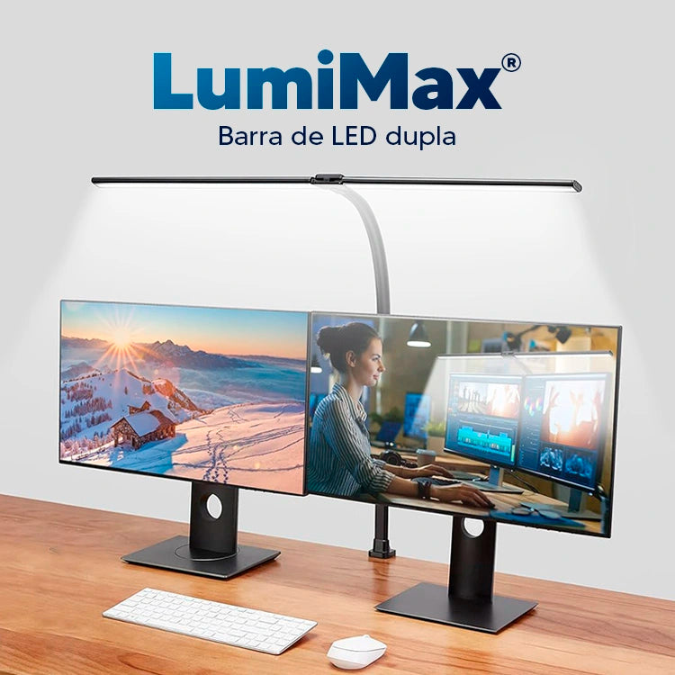 LumiMax - Barra de LED para Monitor | LANÇAMENTO 🔥