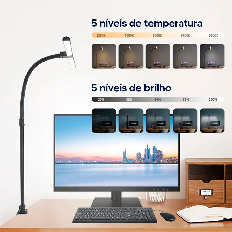 LumiMax - Barra de LED para Monitor | LANÇAMENTO 🔥