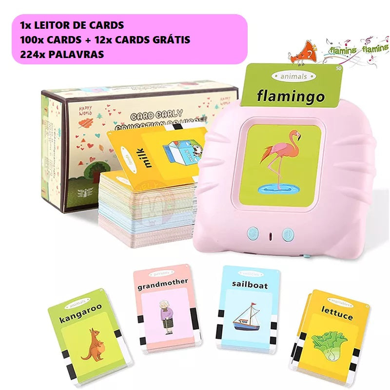 Flash English - Cartões Educacionais Infantis | OFERTA COM CARDS DE BRINDE ⚡