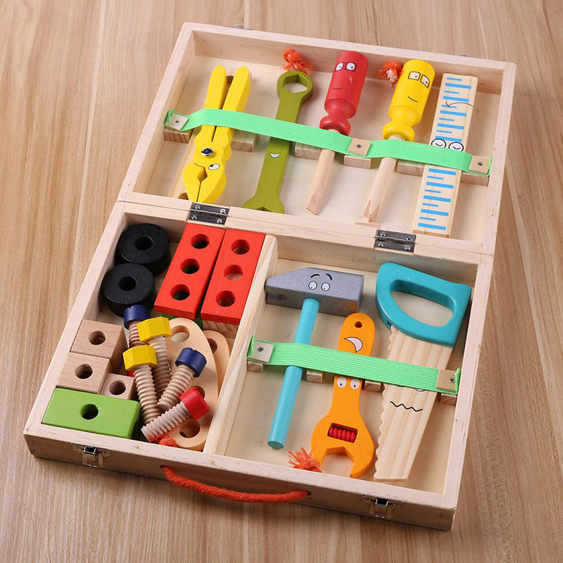 Wood Box - Kit de Ferramentas | 35% DE DESCONTO