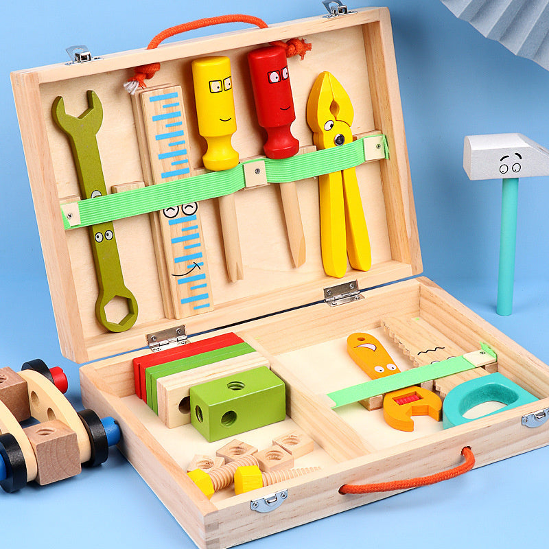 Wood Box - Kit de Ferramentas | 35% DE DESCONTO