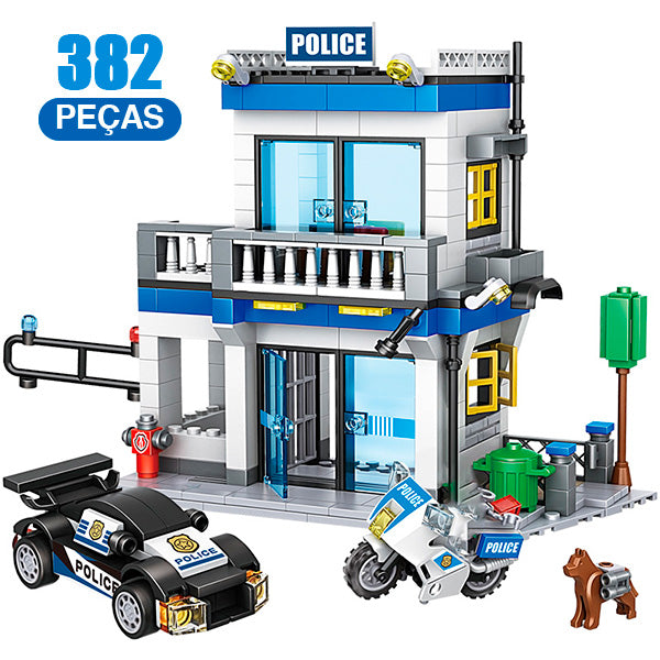 Police Blocks - Blocos de Montar Temático 🧩